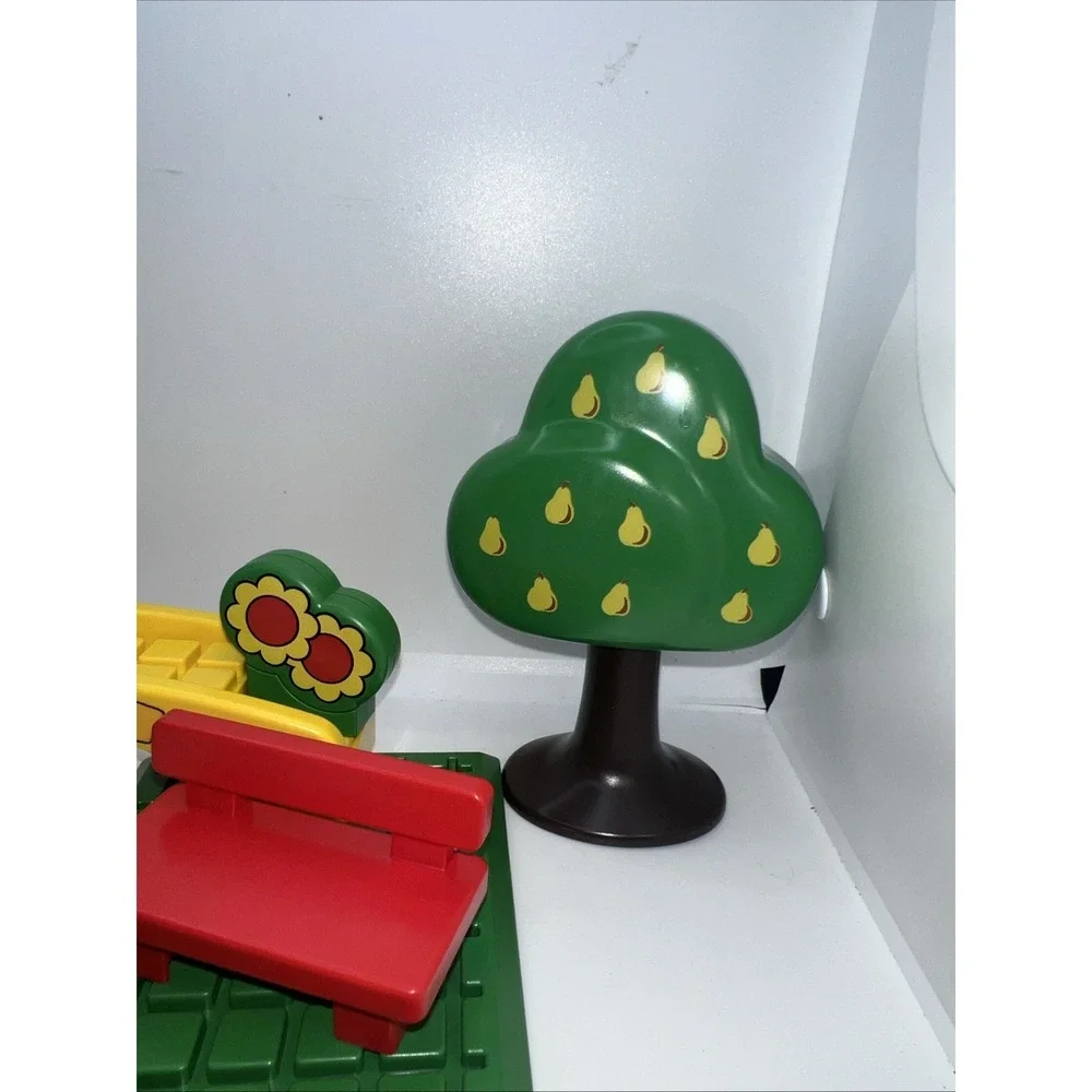 Vintage 1993 Playmobil 1 2 3 Play Set 6601 Country Park - Incomplete